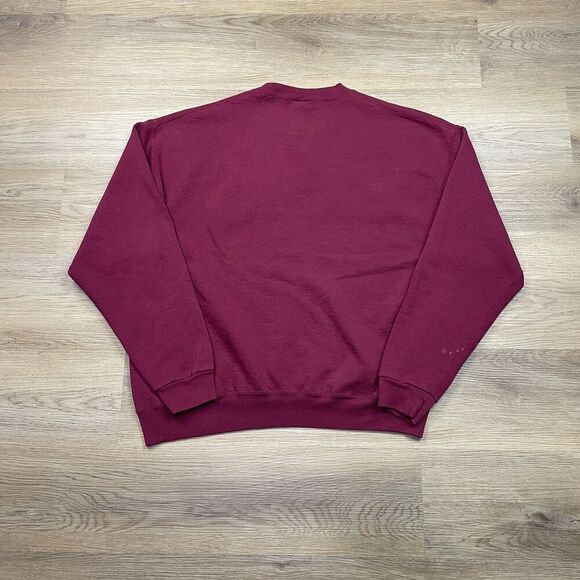 Vintage Sweatshirt Mens Extra Large Red Texas A&M Aggies Russell NCAA Football - Picture 7 of 13